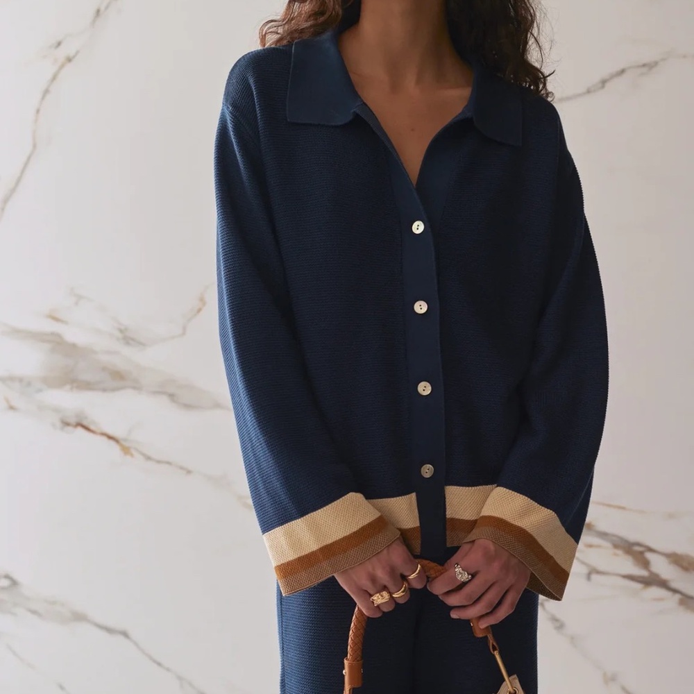 NWT The Abigail Knit Shirt